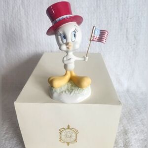 Lenox Looney Tunes Tweety All American 4th Of July Warner Bros Figurine